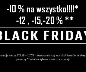 Wyprzedaż Black Friday Week 2020